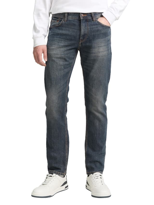 👖 TOM TAILOR Herren Marvin Straight Jeans 36W / 32L 10281 - Mid Stone Wash Denim Angebot