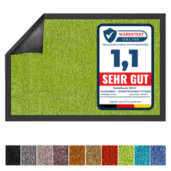 🌿 Floordirekt Schmutzfangmatte Rhine - waschbare & leistungsstarke Fußmatte 🌟