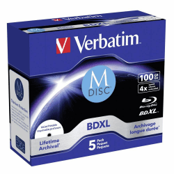 Verbatim MDISC BDXL Blu-ray Rohlinge 100 GB 📀🔥