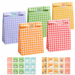 🎁 Blendura Papiertüten 40 Stück - Bunte Geschenktüten für Kindergeburtstage und mehr!