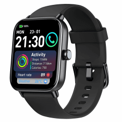 Smartwatch Herren & Damen 🌟 Fitness Tracker mit Alexa, IP68 Wasserdicht