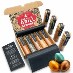 TIMBER TASTE® Grill Gewürze Geschenkset Männer 🌶️🔥 | BBQ Ostergeschenke | Geschenk Mann & Frau 2025