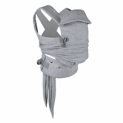 👶 BOPPY COMFYGROW BABYTRAGE, LIGHT GREY - Angebot!