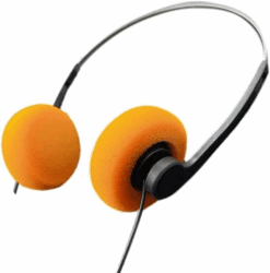 🎧 Gammaeon Retro-Kopfhörer Over-Ear im 80er Design - Leichtgewicht Stereo-Kopfhörer mit Kabel 🎵