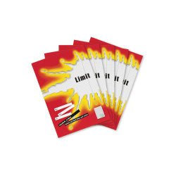 📚 Super Deal! Schulheft A4, 16 Blatt, Lineatur 28, kariert mit Rand, 5 Stück