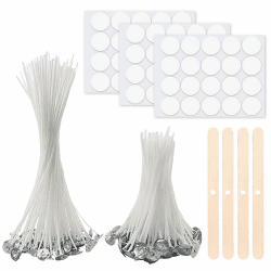 Kerzendocht Set, 50 Stück Kerzendochte für Kerzen 🕯️🕯️