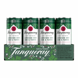 🍸 Tanqueray London Dry Gin & Tonic 12 Dosen x 250 ml - Sommer-Deal 🌞