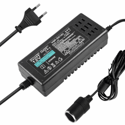 🚗 KFZ Netzadapter: 220V auf 12V 5A Spannungswandler, 60W Zigarettenanzünder-Buchse