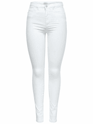 NUR für Damen Skinny Jeans ONLROYAL Hohe Taille Skinny Fit Jeans M / 30L Weiß 🌟👖