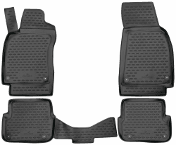 Walser XTR Gummi Fussmatten Auto für Audi A6/Avant 2004-2011, A6 Allroad 2006-2011 🚗💥