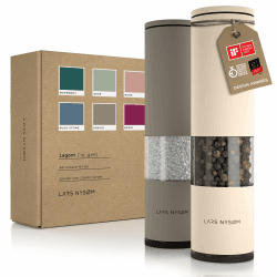 LARS NYSØM Salz und Pfeffer Mühle 2er Set Manuell 🌶️🧂