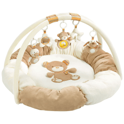 Fehn 3-D-Activity-Nest Spielbogen Rainbow - Krabbeldecke für Babys