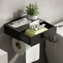 🚽 VOLDRA Toilettenpapierhalter Ohne Bohren 🧻
