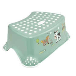 🐔🌿 keeeper Funny Farm Tritthocker | Tomek, Nordic Green