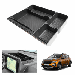 🚗 GAFAT Dacia Sandero 3/Stepway 3/Jogger 2021-2025 8 Zoll Mittelkonsole Aufbewahrungsbox 🛍️