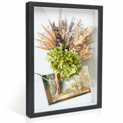 🖼️ Romon Bilderrahmen zum Befüllen, 31.5x23cm Tief 3D Rahmen 🌺