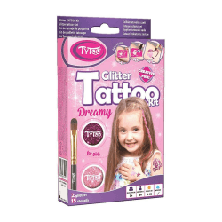 🌟 Tytoo Glitzertattoo Set für Mädchen 🎨 15 Schablonen 🌈 Sicher und langlebig 🌟