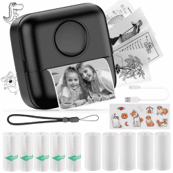 🖨️ HuiJuKeJi Mini Drucker | Taschendrucker für Smartphone 📸📝
