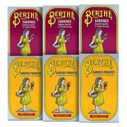 Angebot: Sardinen Set 🎣 | 6 x 125 g | Berthe | Ramirez | Portugal