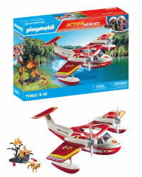 🚒🔥 PLAYMOBIL Action Heroes 71463 Feuerwehrflugzeug mit Löschfunktion! 🚨