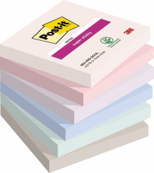 🌟📝 Post-it Super Sticky Notes Soulful Collection - 6 Blöcken