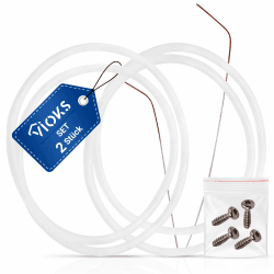 🔧 VIOKS Set 2 Stk Reparatursatz Pumpentopf Dichtung 12005744 - Ø 182mm für Spülmaschine 🔧