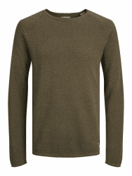 🔥 SALE: JACK & JONES Herren Strickpullover Rundhals Basic Langarm Sweater