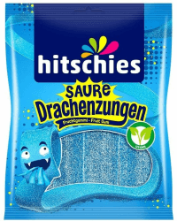 🍬🐉 Hitschies Fruchtgummi: Saure Drachenzungen, 125 g