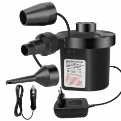 🌬️ Elektrische Luftpumpe für luftmatratze - 2 in 1 Inflate und Deflate Pump 🏊‍♂️