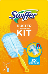 🧹🌟 Swiffer Staubmagnet Kit Mit 1 Handgriff Und 7 Nachfülltücher 🌟🧹