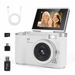 Digitalkamera 1080P Fotokamera 48MP Kamera Fotoapparat Tragbare Kompaktkamera 📸