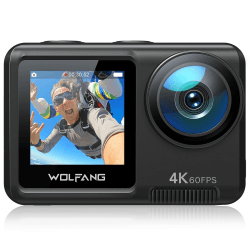 WOLFANG GA420 Action Cam 4K 60FPS Unterwasserkamera 📷