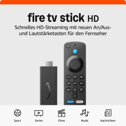 🔥 Amazon Fire TV Stick HD (Neueste Generation) 📺🎮🎵