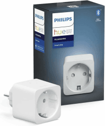 Philips Hue Smart Plug - Smarte Steckdose - Kompatibel mit Amazon Alexa (Echo, Echo Dot) - Weiß