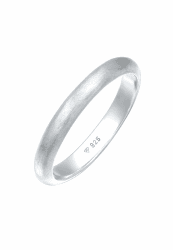 Elli Ring Damen Basic Minimal Matt in 925 Sterling Silber 💍🌟