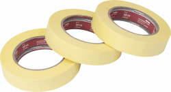 🎨 Kreppband 50 m x 25 mm - Praktisches 3er Set 🎨