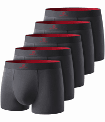 Angebot: Boxershorts Herren Unterhosen Männer 5er Pack Modal Unterwäsche 🩳🔥