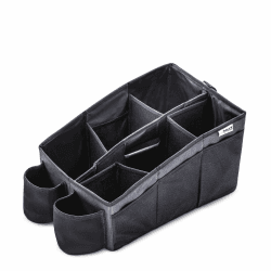 🚗 Hauck Auto Organizer für Kinder mit Getränkehalter und Fächer