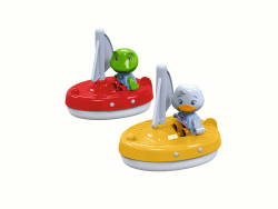 🌊 AquaPlay - 2 Segelboote + 2 Figuren 🚤👫