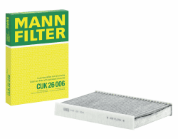 🚗 MANN-FILTER CUK 26 006 Filtro de habitáculo mit Aktivkohle 🛡️