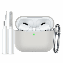 Easuny Hülle Kompatibel mit AirPods Pro 2/1 - Stoßfestes Silikon Case 🎧