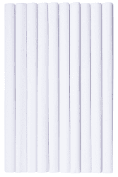 🎨 Krepppapier 50x200 cm - 10er Pack - Weiß - Ideal für Dekorationen und Bastelarbeiten 🎉