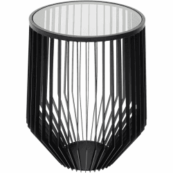 🌟 Deal des Tages! Kare Design Beistelltisch Corinne, Schwarz