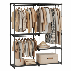 SONGMICS Kleiderschrank offen, Kleiderständer, Kleiderstange, Garderobe - Hohe Kapazität und Robustheit! 💪👗