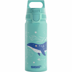 SIGG - Alu Trinkflasche Kinder - WMB ONE - Für Kohlensäurehaltige Getränke Geeignet 🌊