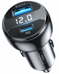 INIU Zigarettenanzünder USB Ladegerät 🚗 Schnellladen für iPhone & Samsung Galaxy 📱