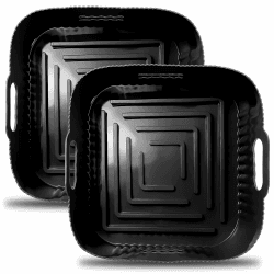 🔥 23CM Silikonform für Heißluftfritteuse, 2PCS Airfryer Zubehör XXL 🍽️