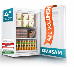 🌟 Stillstern Mini Gefrierschrank (42L) -18°C 🌬️❄️