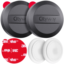 【Sonderangebot】[2 Stück] IPX8 wasserdichte Airtag-Aufkleber-Halterung 🌊📸