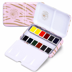 Paul Rubens Künstler-Aquarellfarben-Set - Professionelles Reise-Aquarell-Set für Künstler 🎨